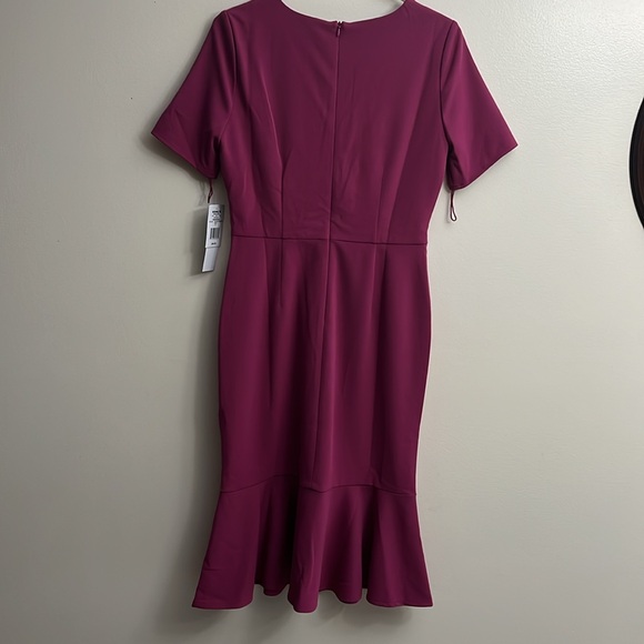 London Times,  Flounce Midi Twist,  Women's Dress, size 6 - Picture 7 of 8